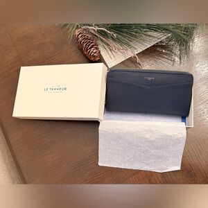 Le Tanneur Navy Blue Women's Wallet
